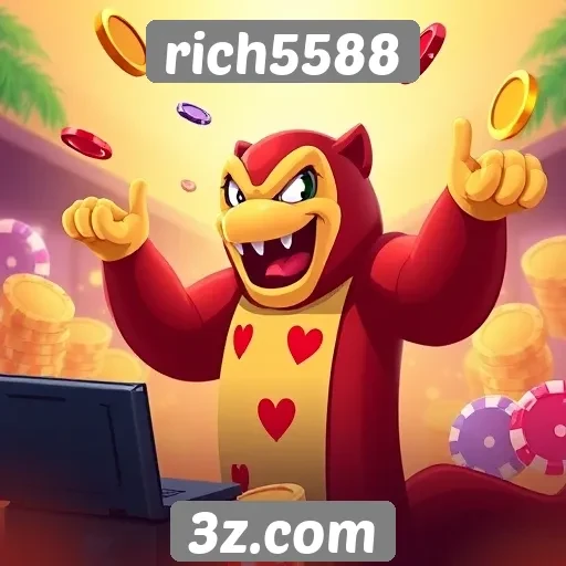 Novidades e recursos do site de jogos rich5588